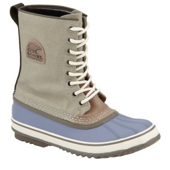 Sorel Stone & Whisper 1964 Premium Canvas Boots 10 - Picture 1 of 10